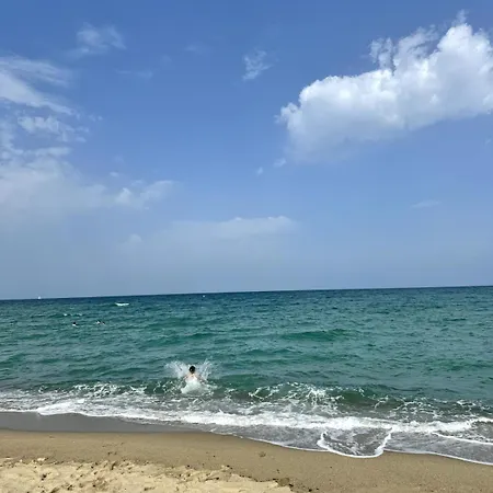 Barcaresa-grande Terrasse Vue Pied Dans L'eau *